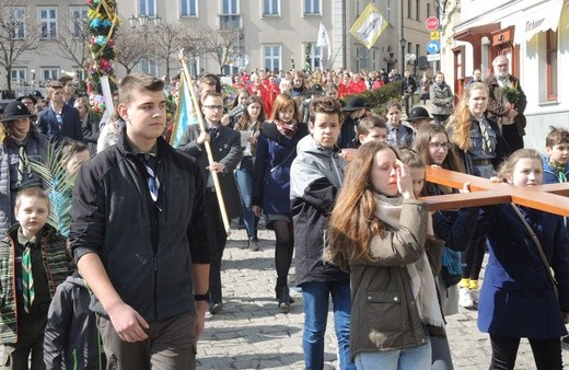Niedziela Palmowa młodych w Bielsku-Białej 2018