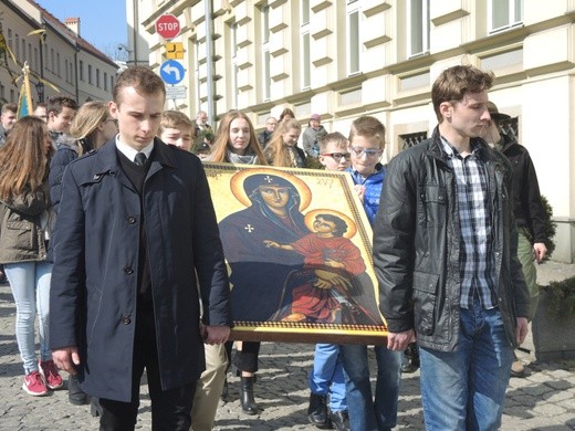 Niedziela Palmowa młodych w Bielsku-Białej 2018