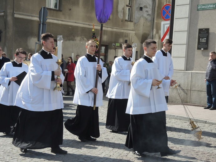 Niedziela Palmowa młodych w Bielsku-Białej 2018