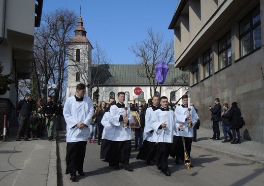 Niedziela Palmowa młodych w Bielsku-Białej 2018