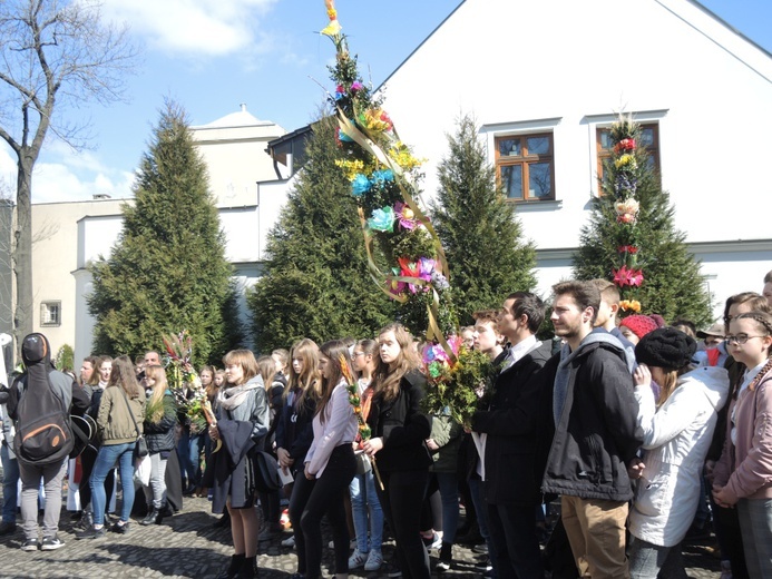 Niedziela Palmowa młodych w Bielsku-Białej 2018