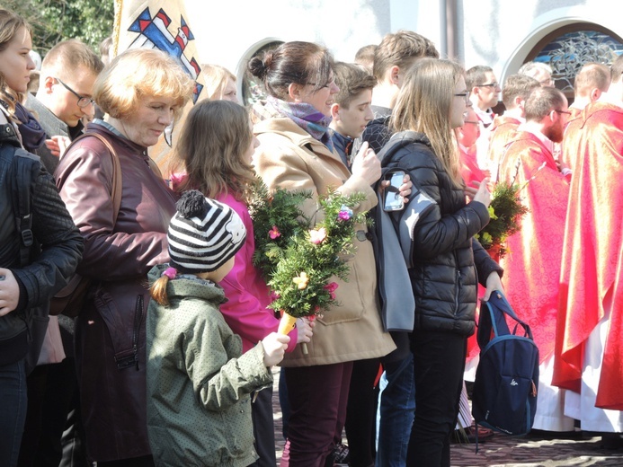 Niedziela Palmowa młodych w Bielsku-Białej 2018