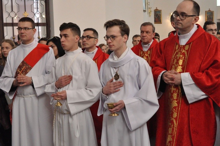 Msza św. w kościele bł. Karoliny