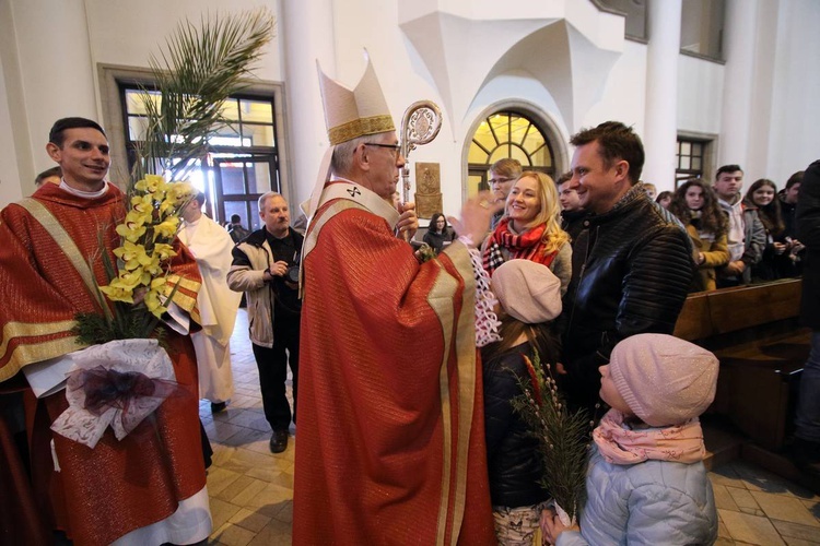 Niedziela Palmowa w katowickiej katedrze