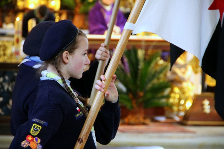 Z modlitwą za skautów