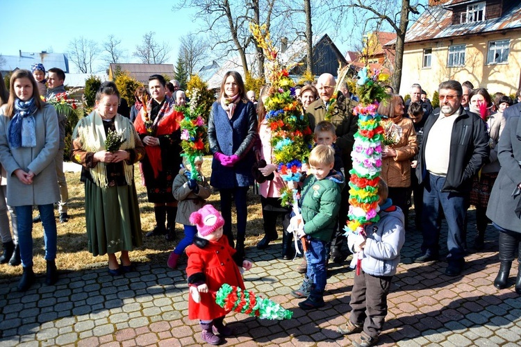 Niedziela Palmowa w Podczerwonem 