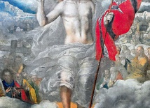 ▲	„Chrystus Zmartwychwstały”, XVII w., katedra oliwska.