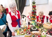 ▲	Koło Gospodyń Wiejskich ze Stronia Śląskiego pokazało tradycyjne potrawy,  jakie przygotowywano na święta w ich domach.