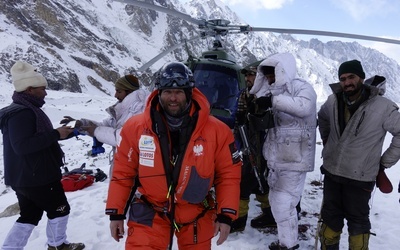 Piotr Tomala po akcji ratunkowej na Nanga Parbat