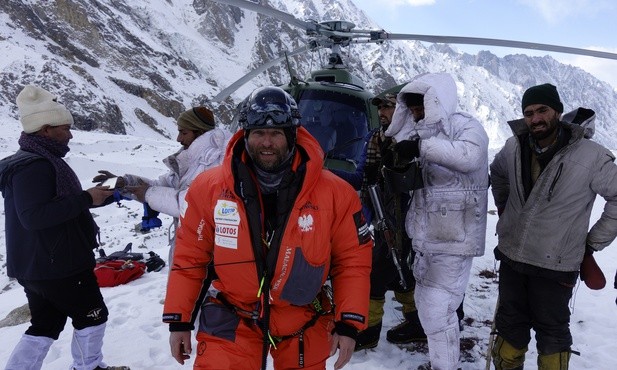 Piotr Tomala po akcji ratunkowej na Nanga Parbat