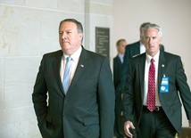 Mike Pompeo nazywany jest jastrzębiem Trumpa.