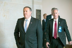 Mike Pompeo nazywany jest jastrzębiem Trumpa.