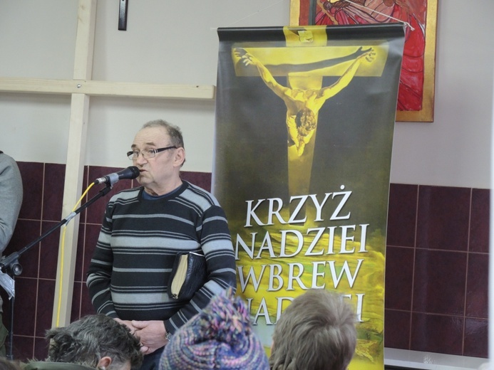 Krzyż Nadziei u św. Brata Alberta