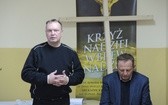 Krzyż Nadziei w schronisku dla bezdomnych