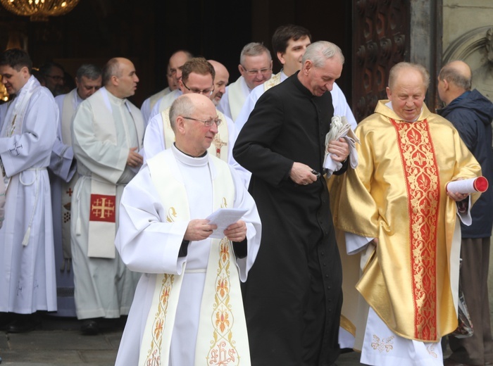 Wielki Czwartek - święto kapłanów w katedrze - 2018