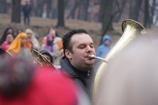 Wielki Czwartek na kalwaryjskim wzgórzu w Piekarach Śl.