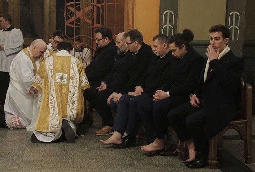 Wielki Czwartek w bielskiej katedrze 2018