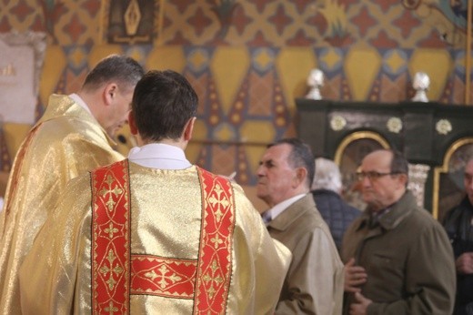 Liturgia Wielkiego Czwartku w konkatedrze w Żywcu - 2018