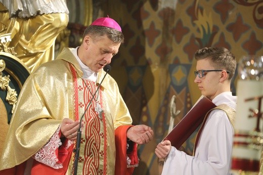 Liturgia Wielkiego Czwartku w konkatedrze w Żywcu - 2018