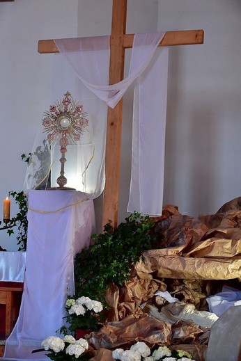 Góralska warta przy grobie
