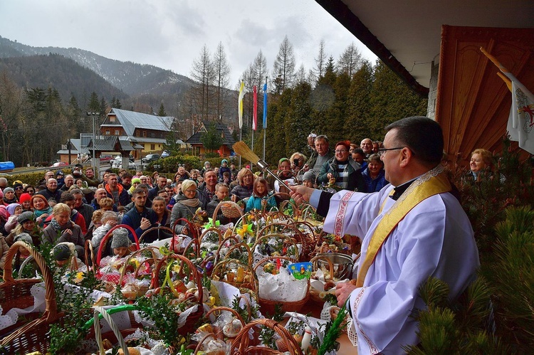 Góralska warta przy grobie