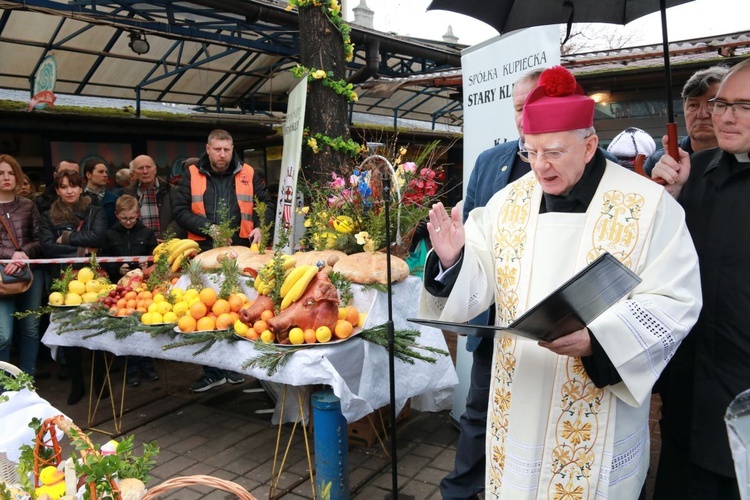 Święcenie pokarmów wielkanocnych w Krakowie 2018