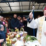 Święcenie pokarmów wielkanocnych w Krakowie 2018