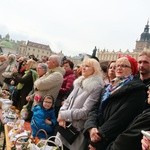 Święcenie pokarmów wielkanocnych w Krakowie 2018