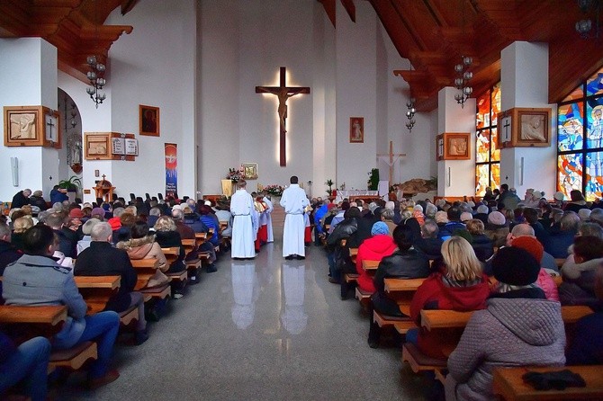 Wielka Sobota w Zakopanem - parafia św. Krzyża