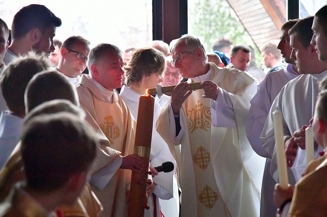 Wielka Sobota w Zakopanem - parafia św. Krzyża