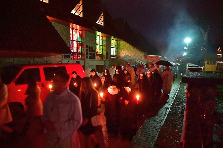 Wielka Sobota w Zakopanem - parafia św. Krzyża