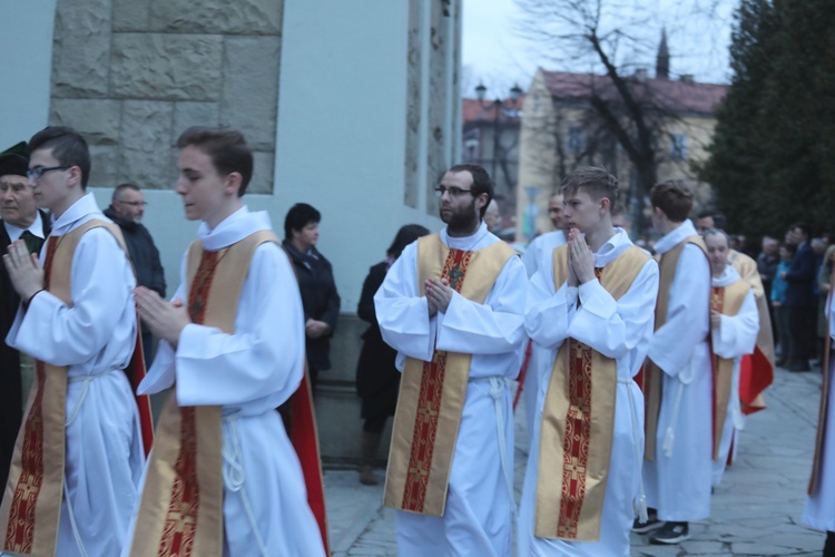 Wigilia Paschalna i procesja rezurekcyjna w Żywcu - 2018