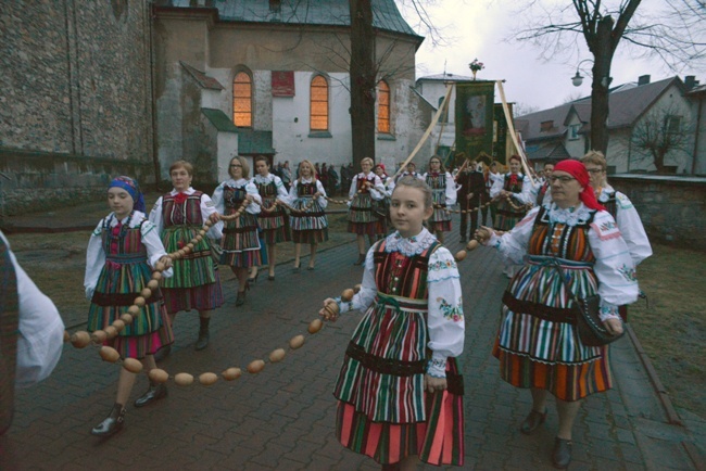 Rezurekcja "na ludowo" w Opocznie