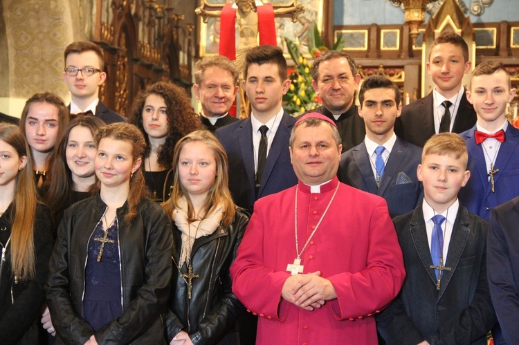 Bierzmowanie w Rzepienniku Biskupim