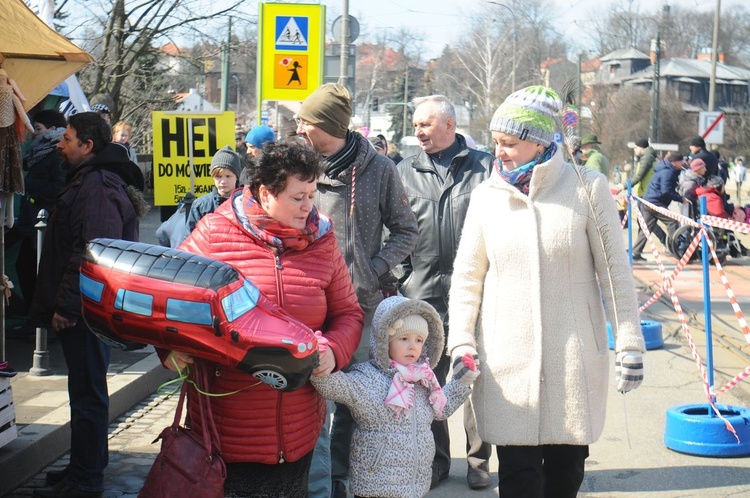 Kramy na krakowskim odpuście Emaus