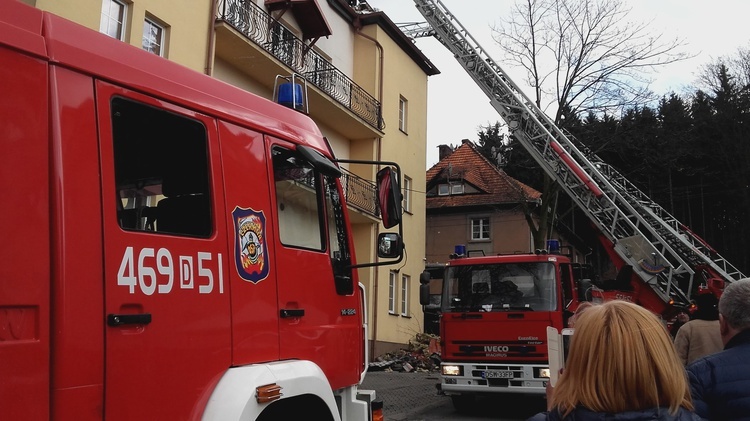 Pożar w hotelu w Kudowie-Zdroju