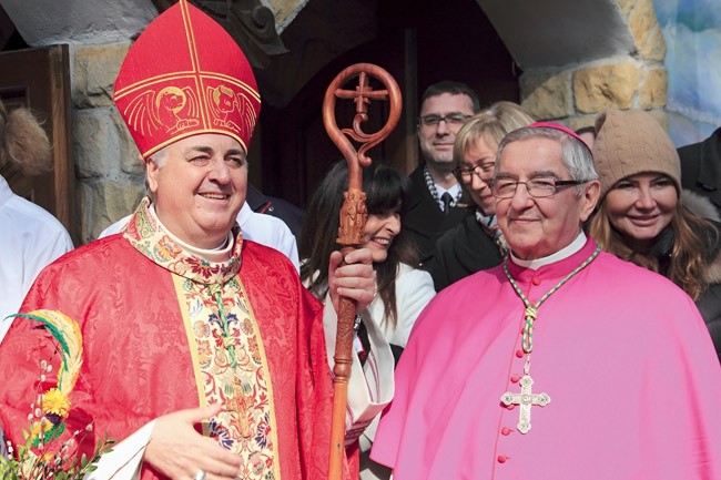Nuncjusz przypomniał o zbliżającej się  10. rocznicy ingresu abp Sławoja Leszka Głódzia do katedry oliwskiej. 