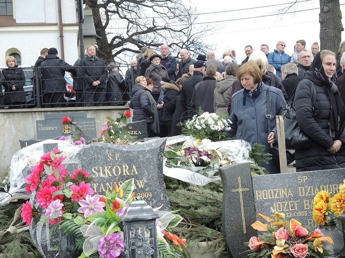 Pogrzeb śp. Jana Zowady w Koniakowie