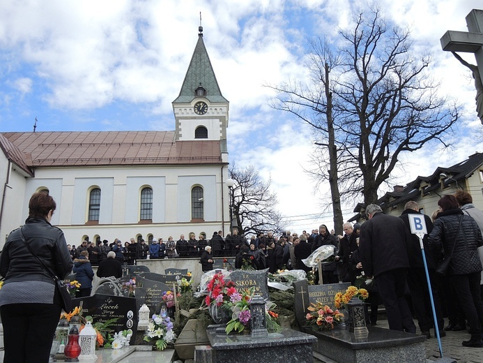 Pogrzeb śp. Jana Zowady w Koniakowie