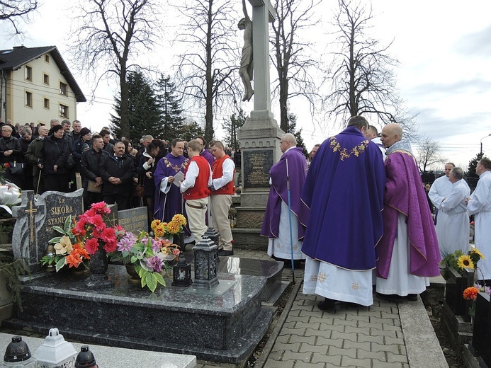 Pogrzeb śp. Jana Zowady w Koniakowie