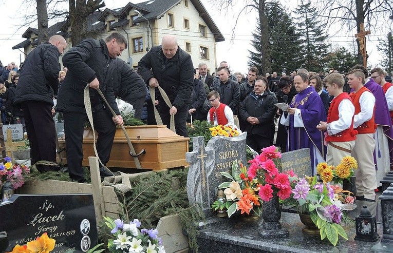 Pogrzeb śp. Jana Zowady w Koniakowie