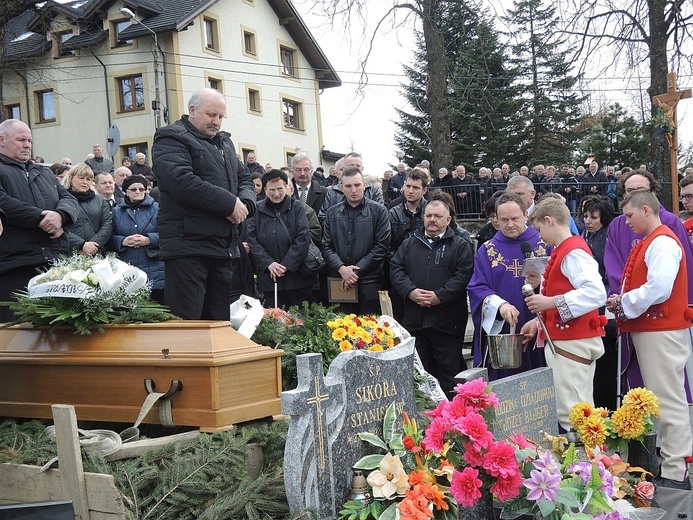 Pogrzeb śp. Jana Zowady w Koniakowie