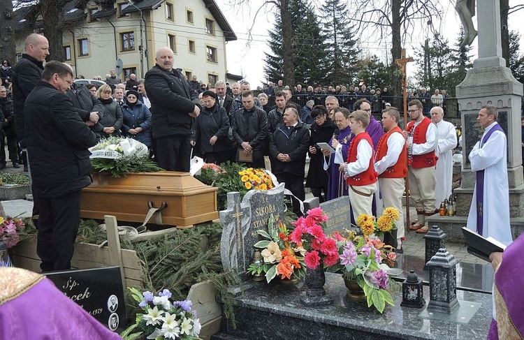 Pogrzeb śp. Jana Zowady w Koniakowie