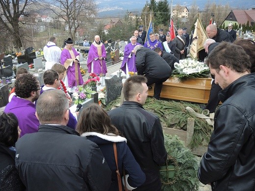 Pogrzeb śp. Jana Zowady w Koniakowie