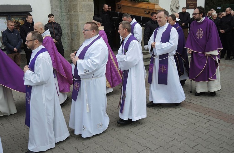 Pogrzeb śp. Jana Zowady w Koniakowie