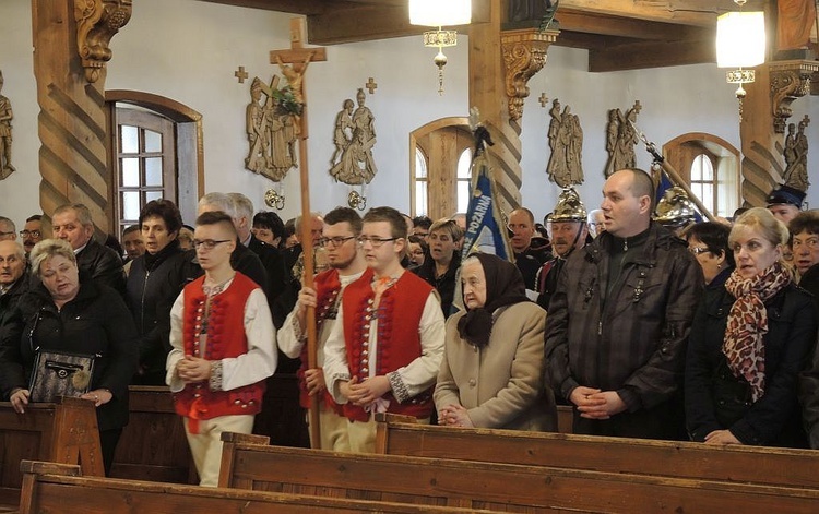 Pogrzeb śp. Jana Zowady w Koniakowie