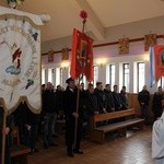 Chorągwiarze z parafii św. Rocha w Boczkach Chełmońskich