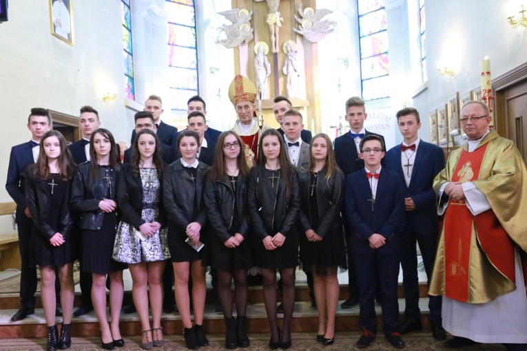 Bierzmowanie w Iwkowej