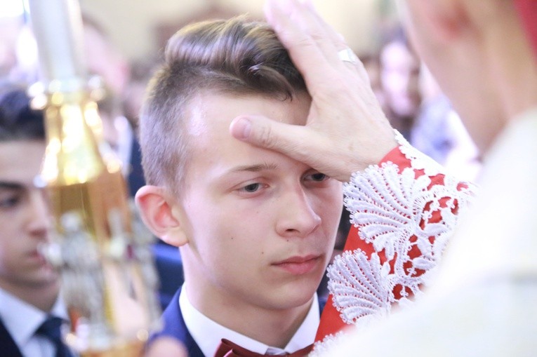 Bierzmowanie w Iwkowej