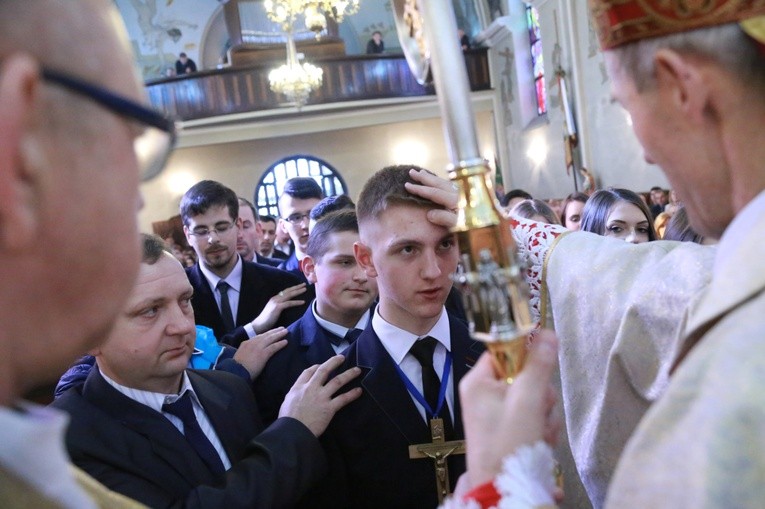 Bierzmowanie w Iwkowej